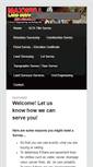Mobile Screenshot of maxwell-land-surveying.com